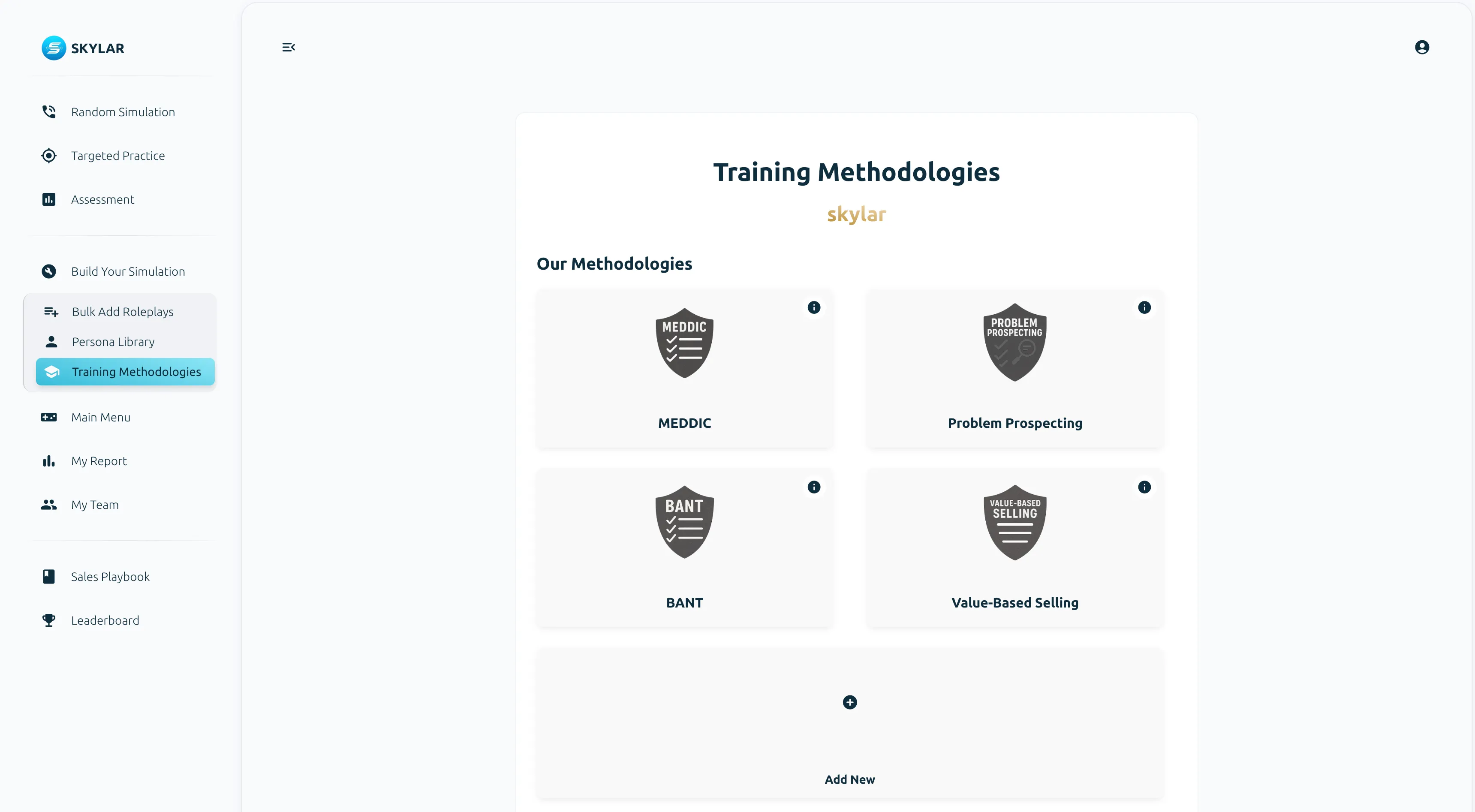 Proprietary methodology