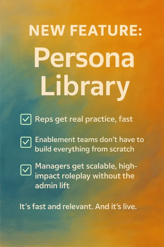 Skylar&#x27;s new Persona Library feature announcement