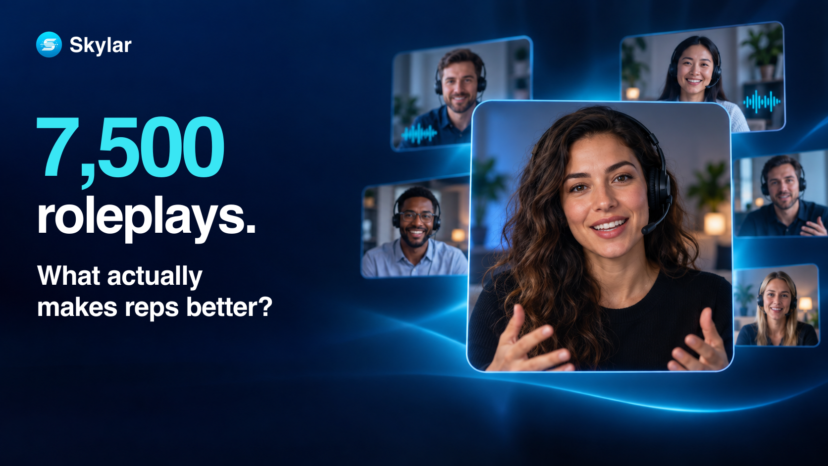 What 7,500 Roleplays Taught Us About Helping Sales Reps Improve