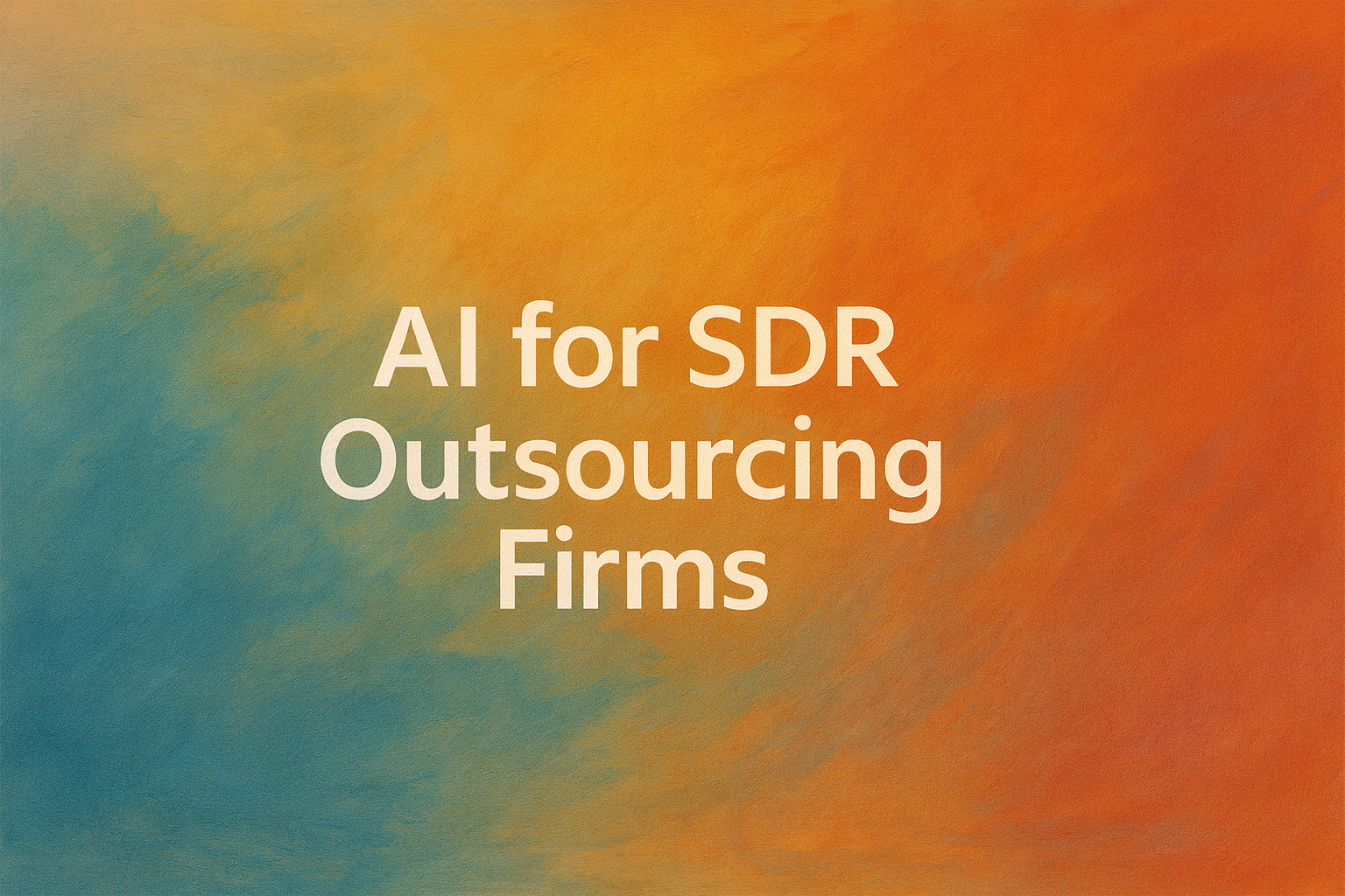 How SDR Outsourcing Firms Use AI Roleplay to Win More Deals (And Keep Clients Happy)